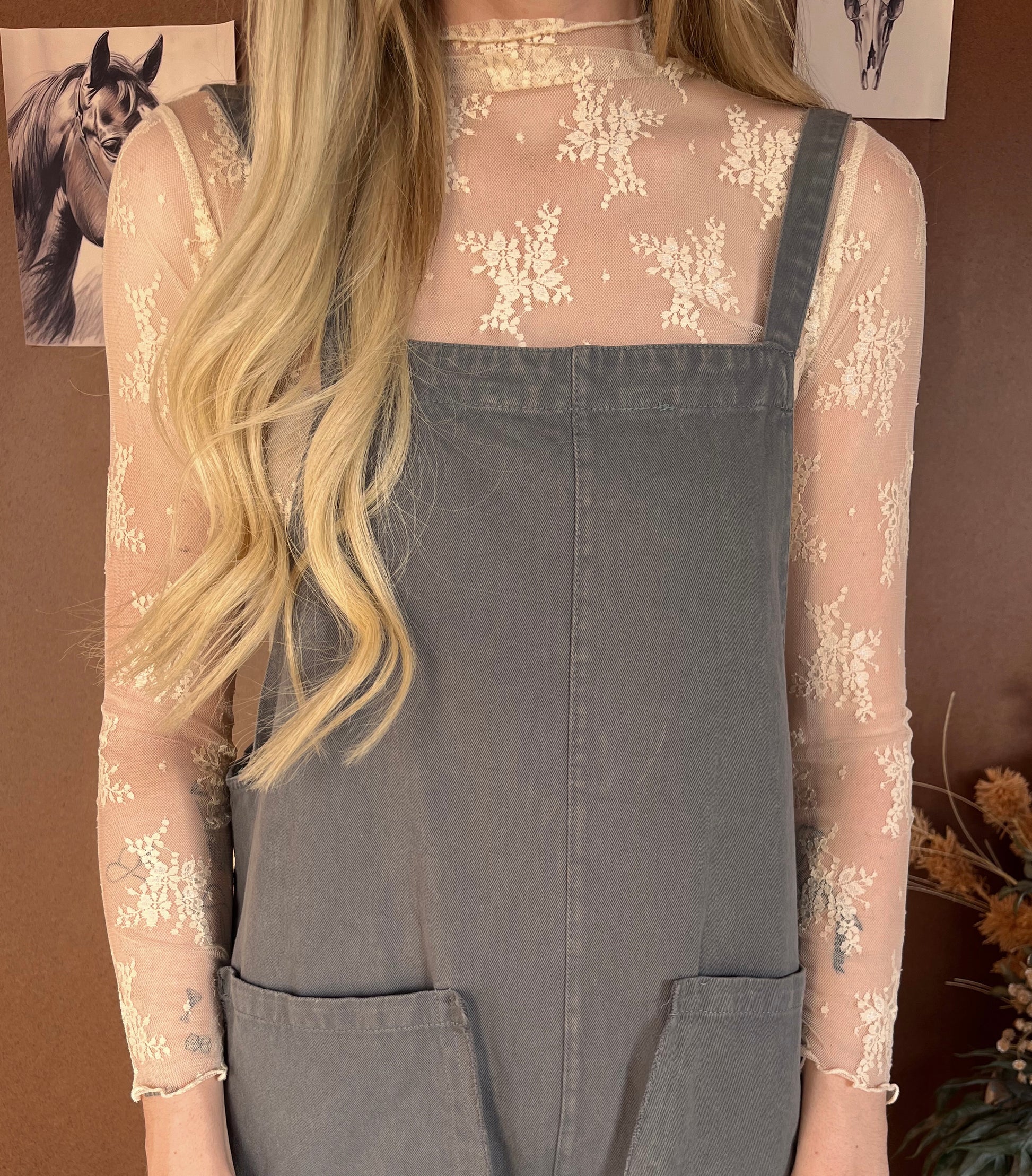 Sheer Lace Top