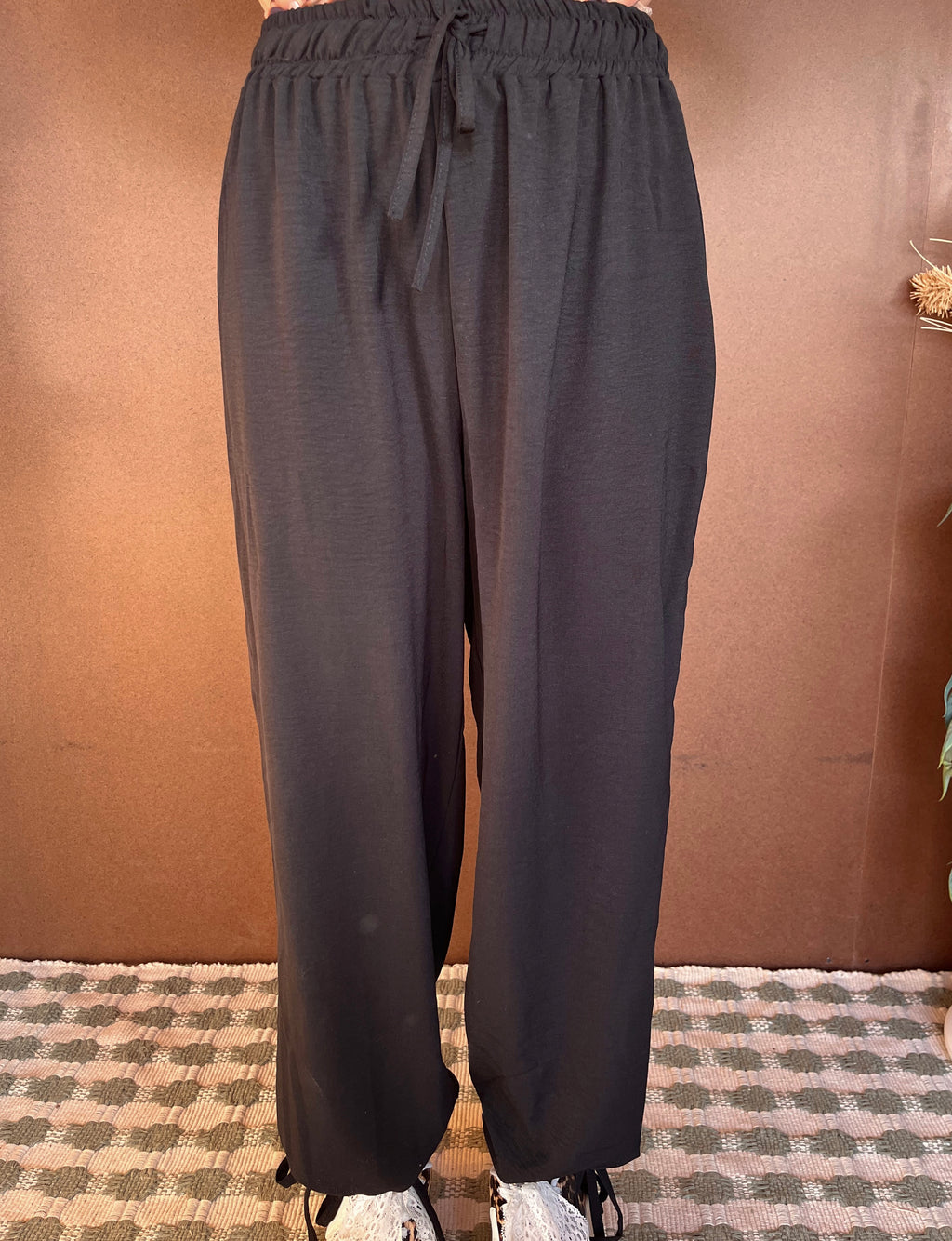 Black High Waisted Pants