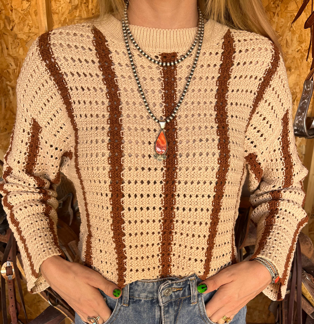 Cami Stripe Sweater