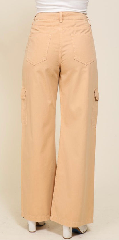 Taupe Cargo Pants