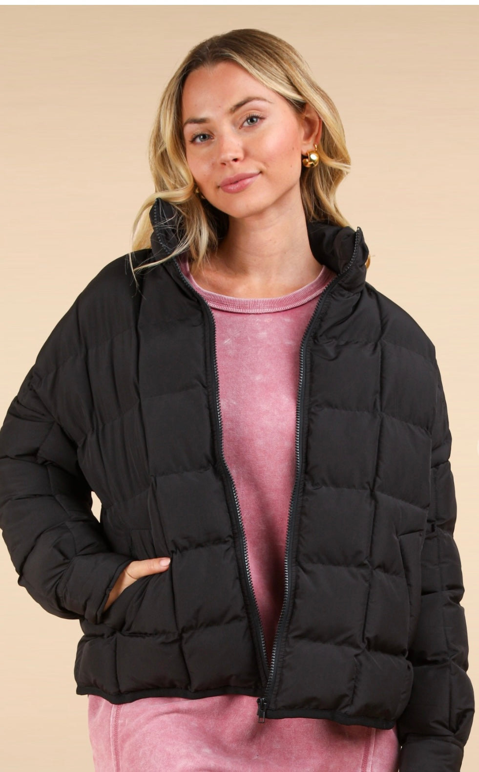 Black Puffer Jacket