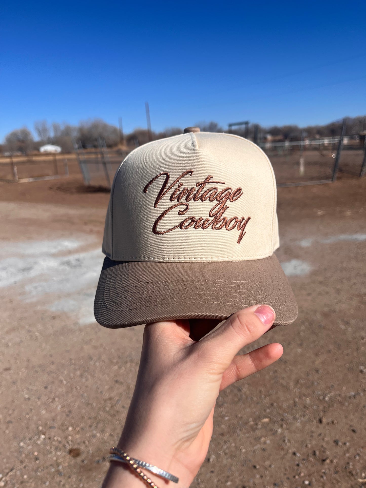 Vintage Cowboy Baseball Cap