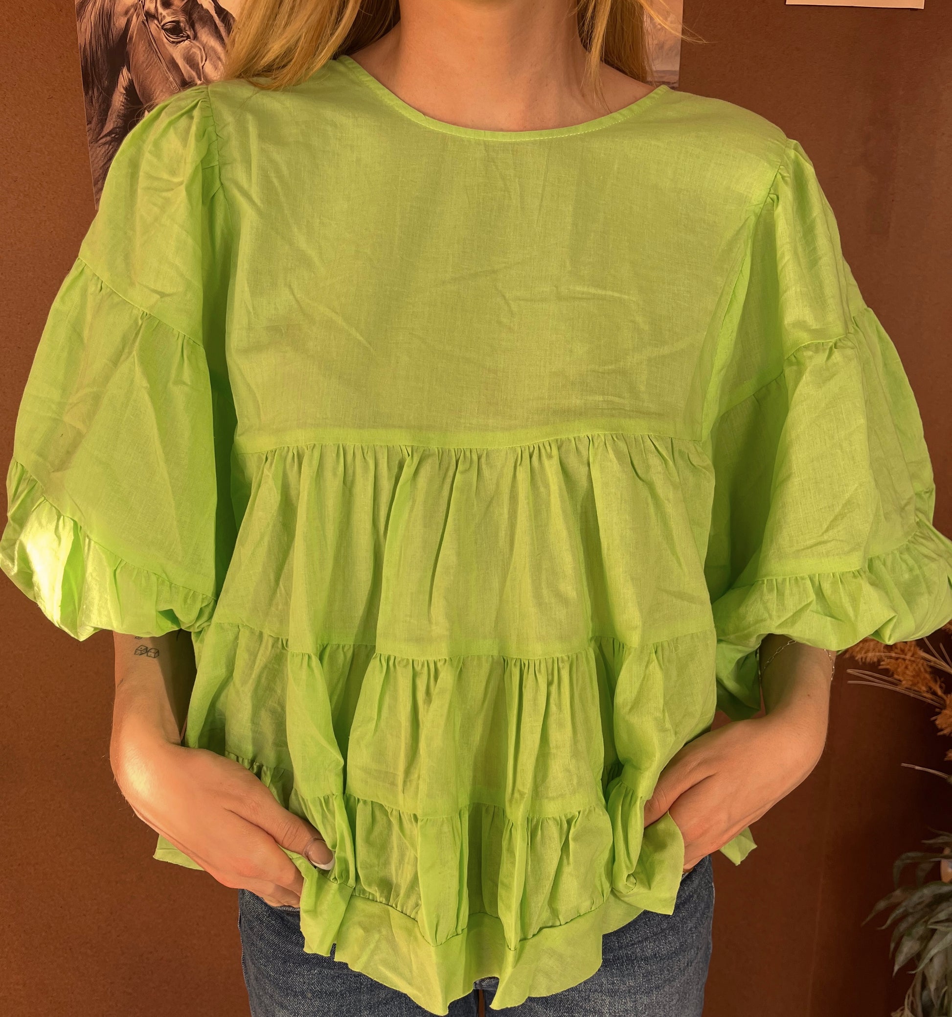 Shelley Tiered Top