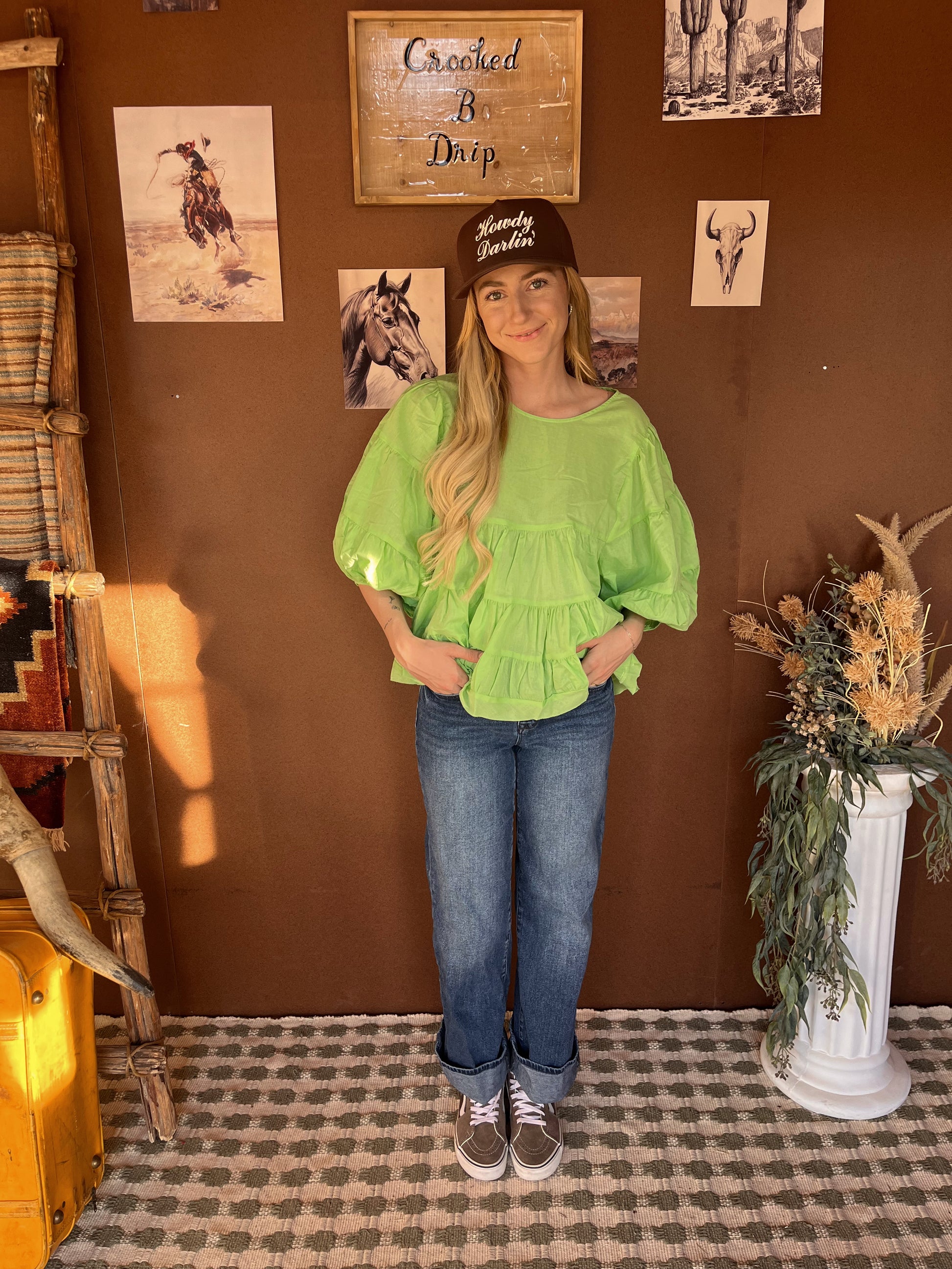 Shelley Tiered Top